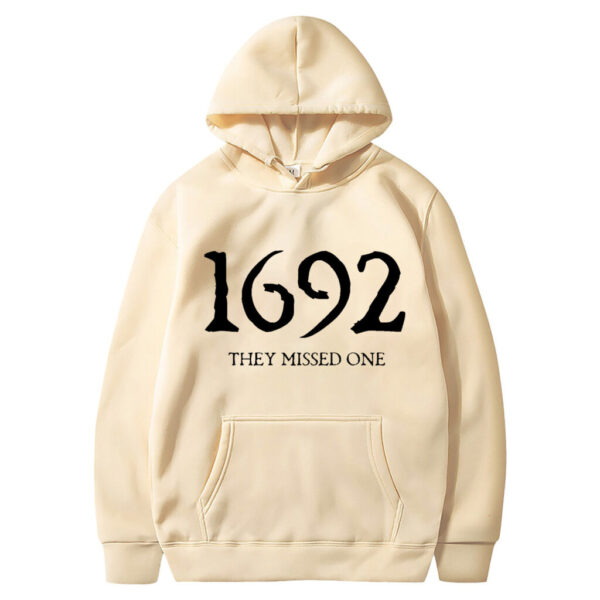 Women's Missing A Hooded Printed Sweater