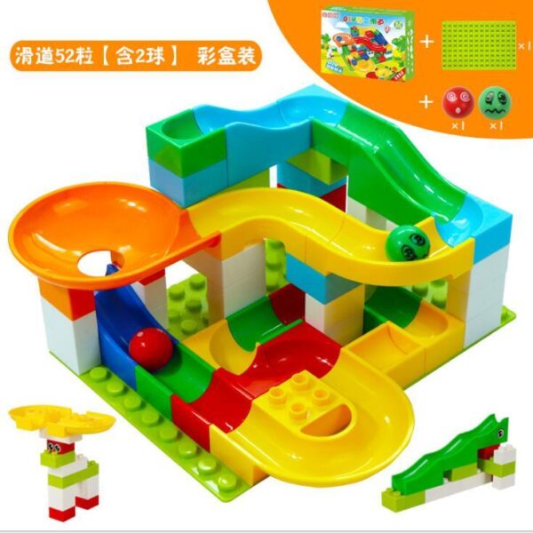 Maze Balls Track Building Blocks